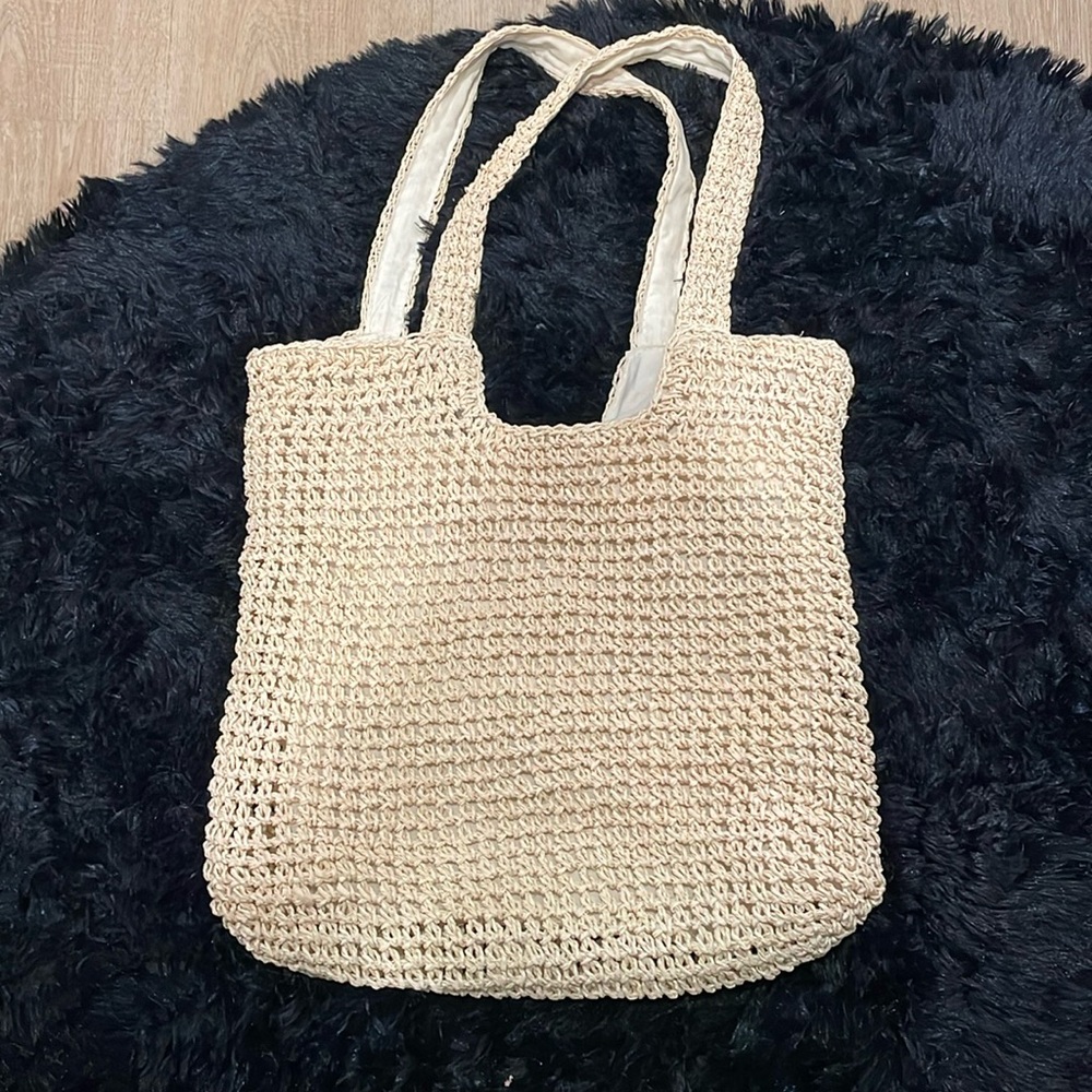 Straw bag